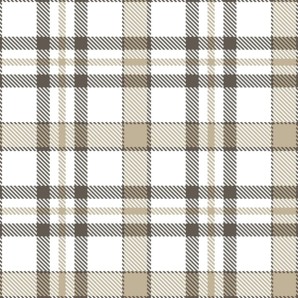 Neon Gunmetal and Dusty White Seamless Tartan Textile Design vector