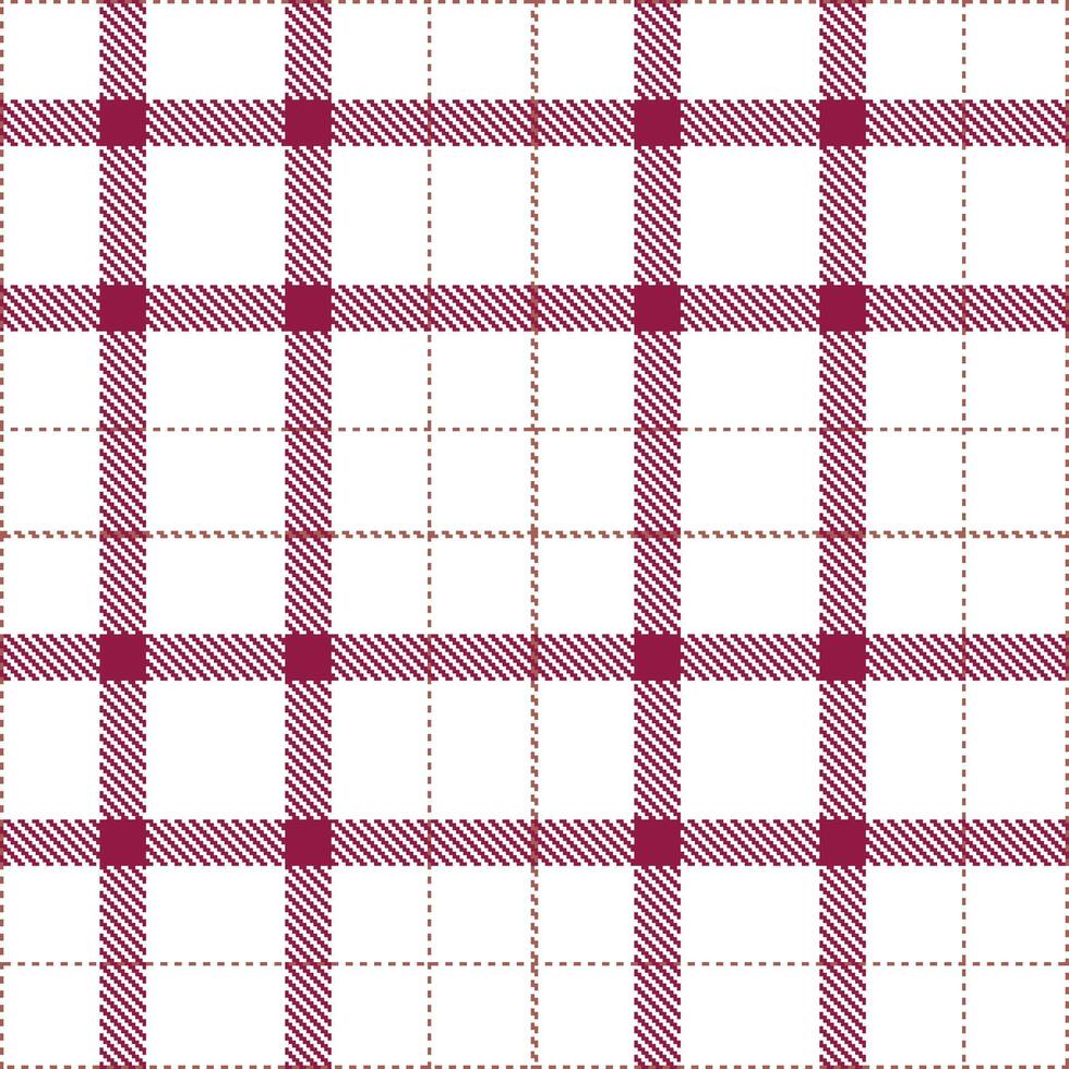 Modern Seamless Tartan in Rich White tones Textile Design Variant 367 vector