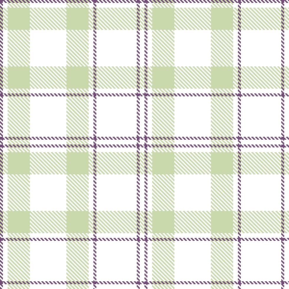 Modern Seamless Tartan in Metallic White tones Textile Design Variant 439 vector