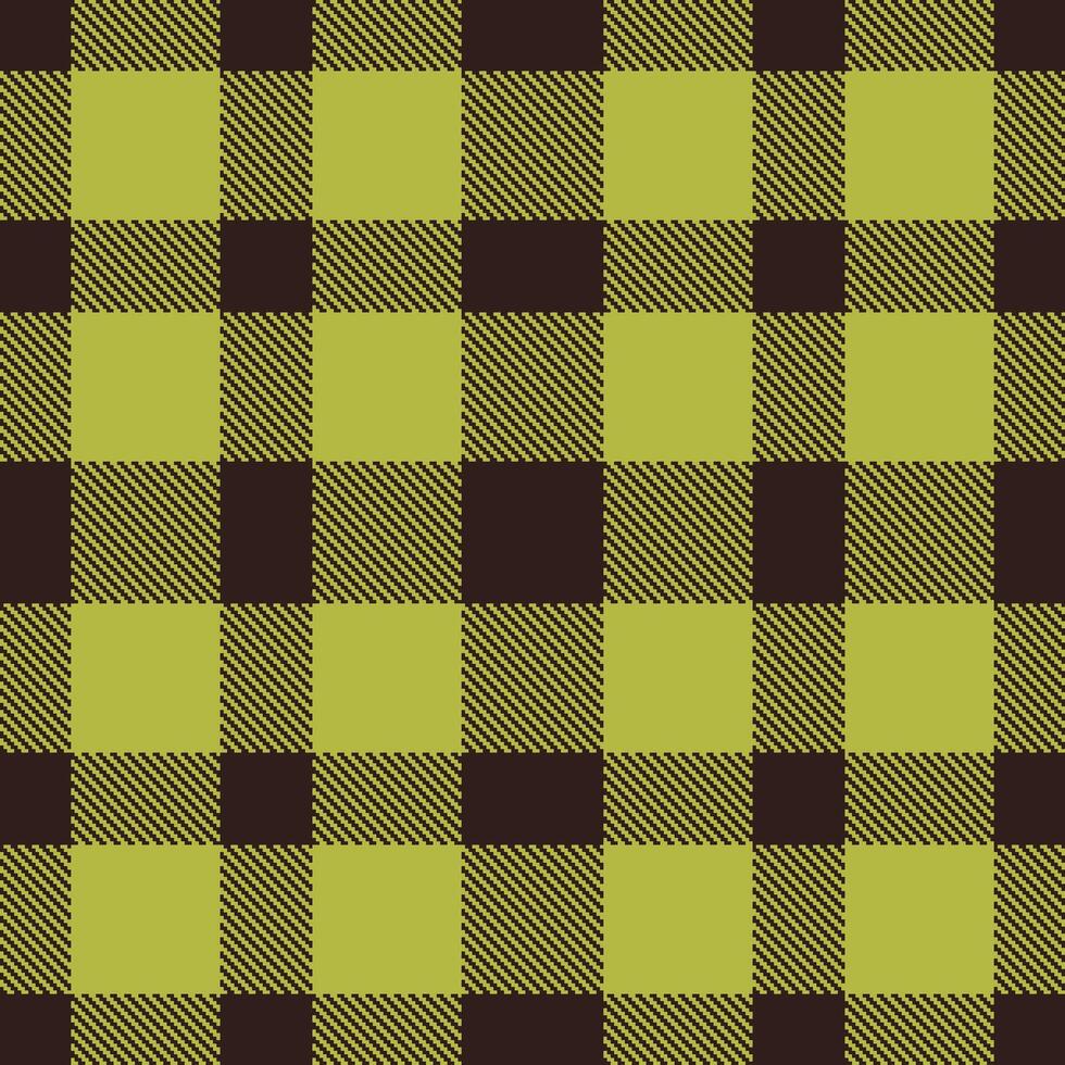 Deep Dark Brown Seamless Tartan with Metallic Booger accents Textile Design vector