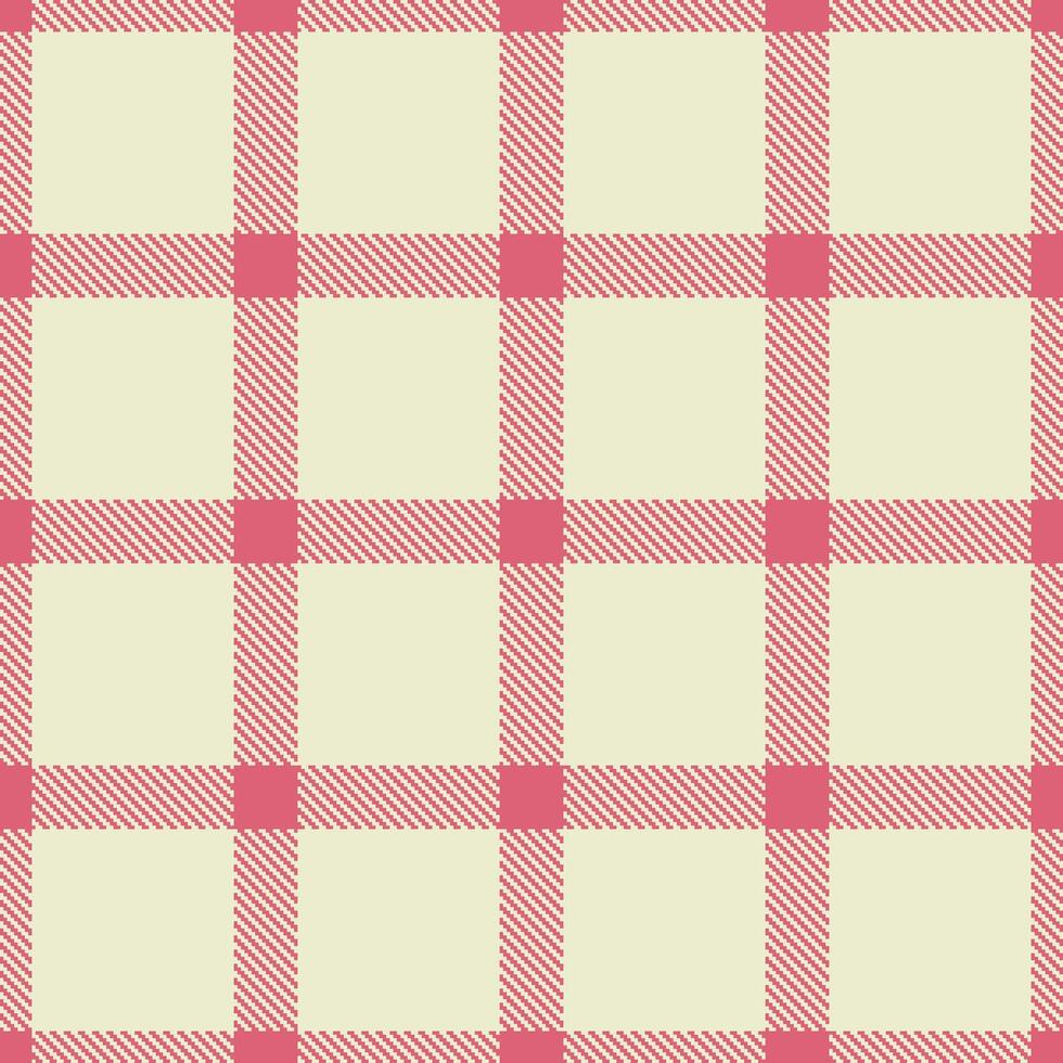 Modern Seamless Tartan in Iridescent Rose tones Textile Design vector