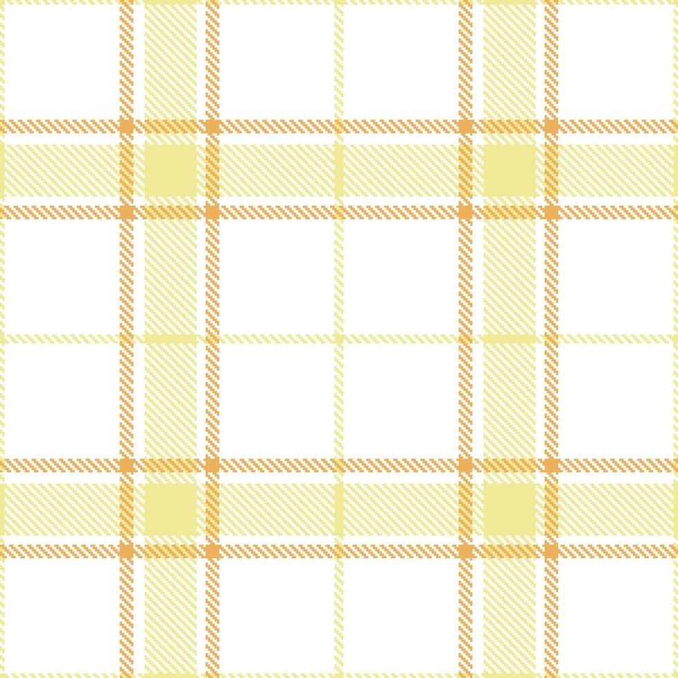 Modern Bright White Seamless Tartan Textile Design Variant 563 vector