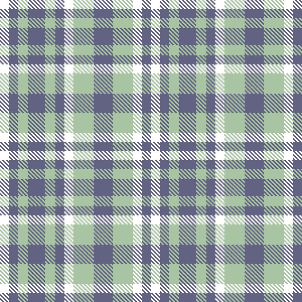 Modern Light Purplish Grey Seamless Tartan Textile Design vector