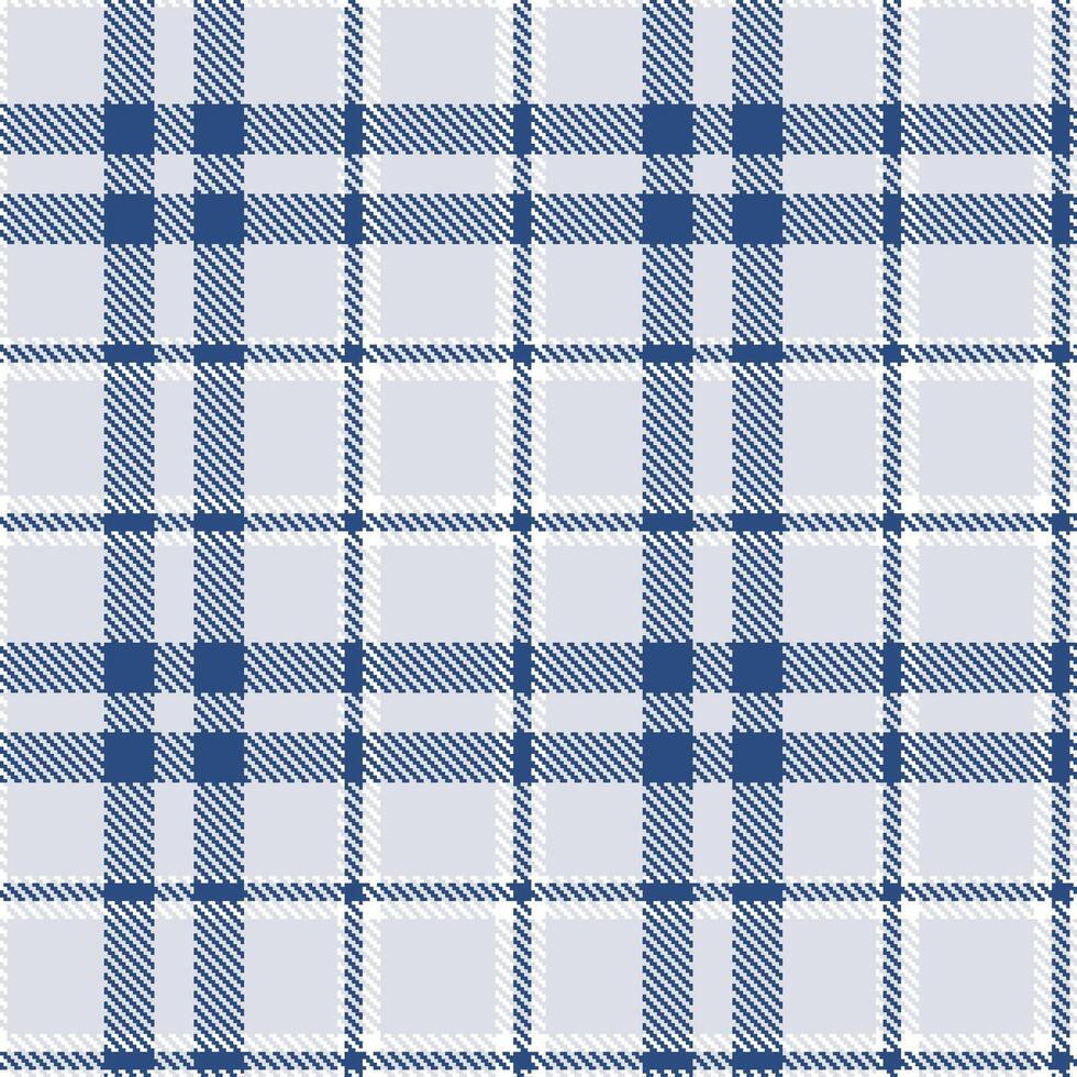 Modern Seamless Tartan in Smoky White tones Textile Design Variant 737 vector