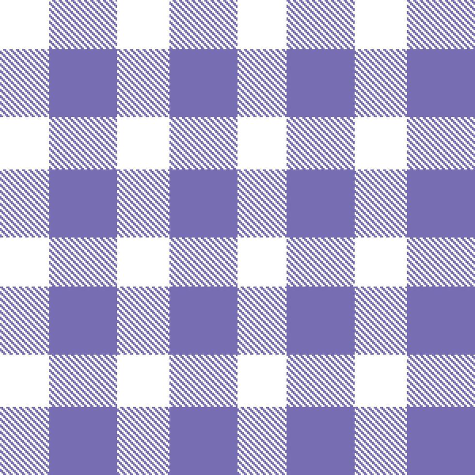 Modern Deep White Seamless Tartan Textile Design Variant 745 vector
