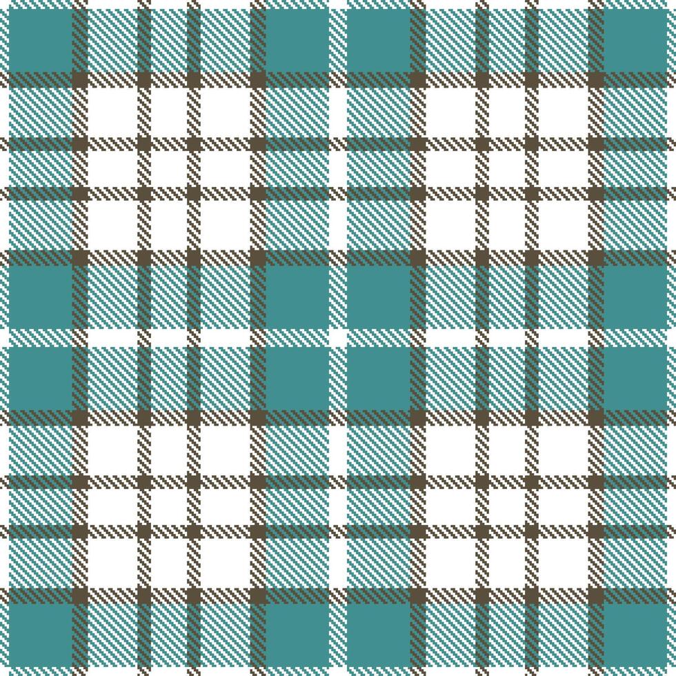 Modern Seamless Tartan in Warm White tones Textile Design Variant 754 vector