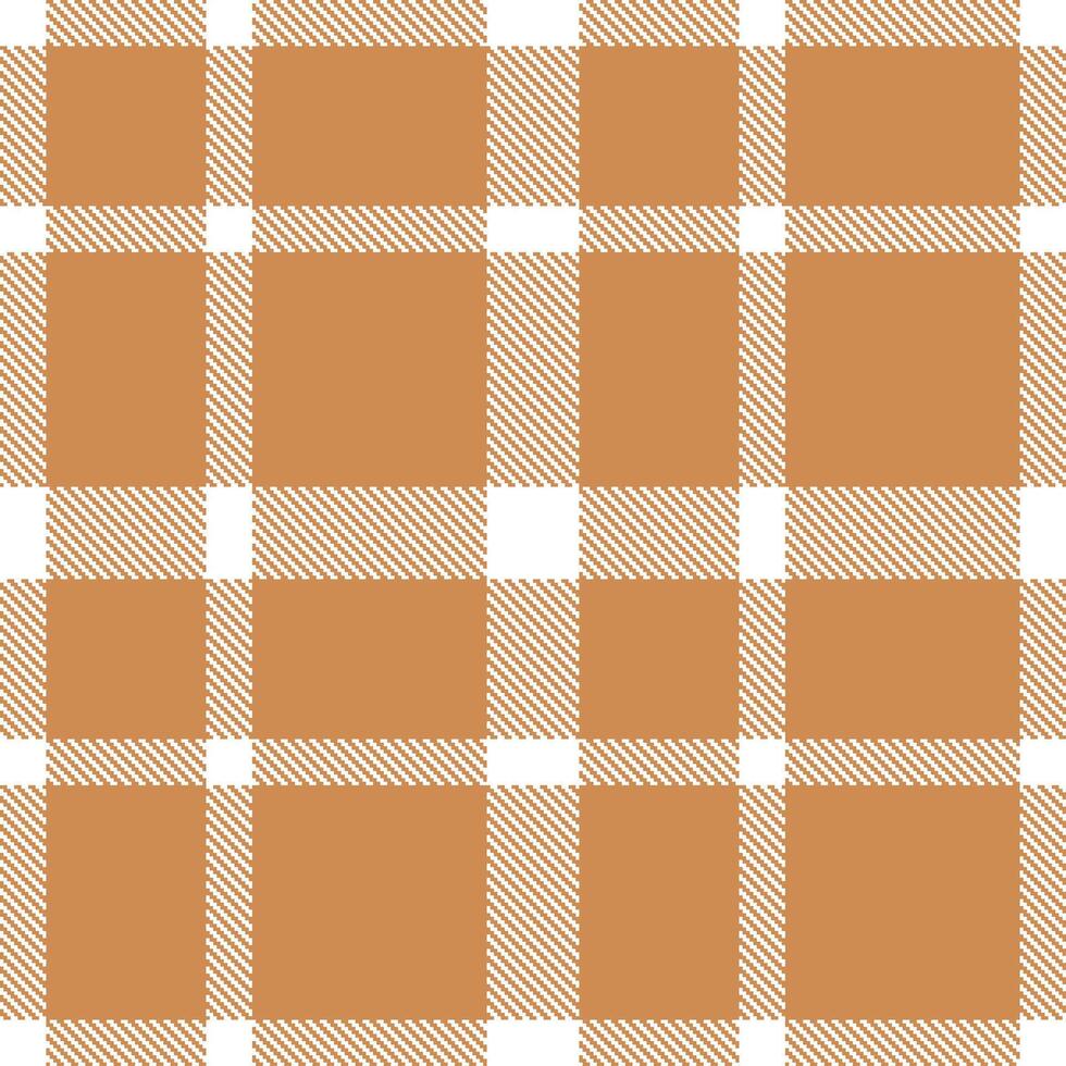 Modern Deep White Seamless Tartan Textile Design Variant 839 vector