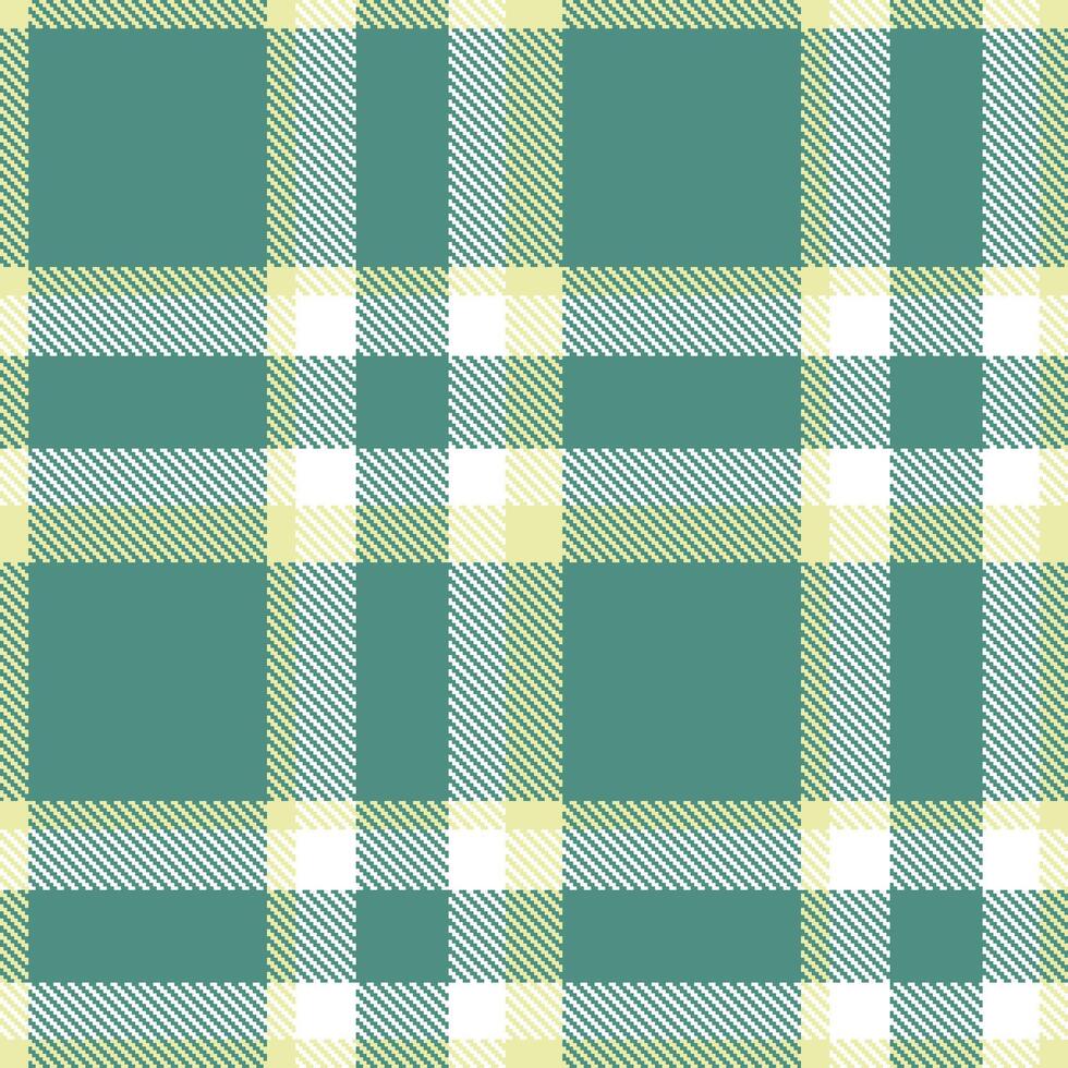 Modern Seamless Tartan in Metallic Light Tan tones Textile Design vector