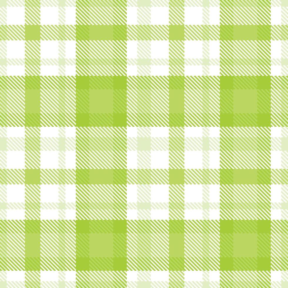 Modern Rich White Seamless Tartan Textile Design Variant 913 vector