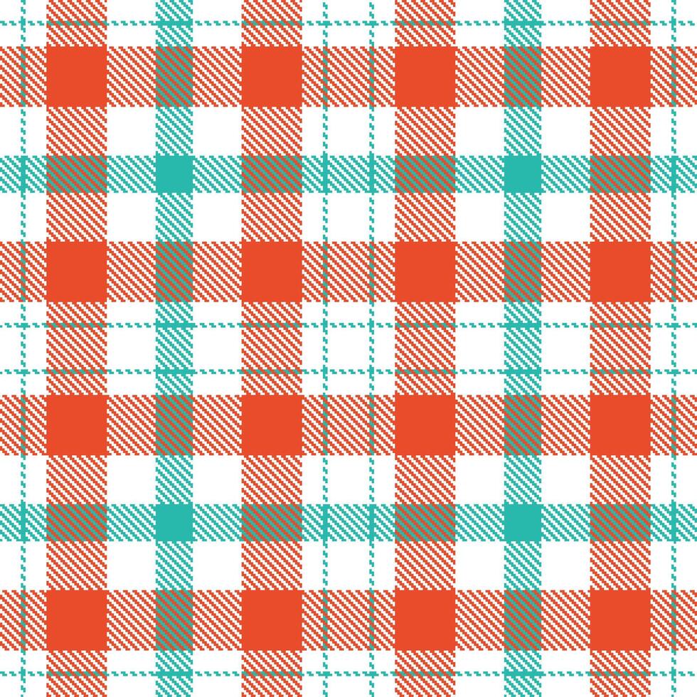 Modern Seamless Tartan in Soft White tones Textile Design Variant 1011 vector