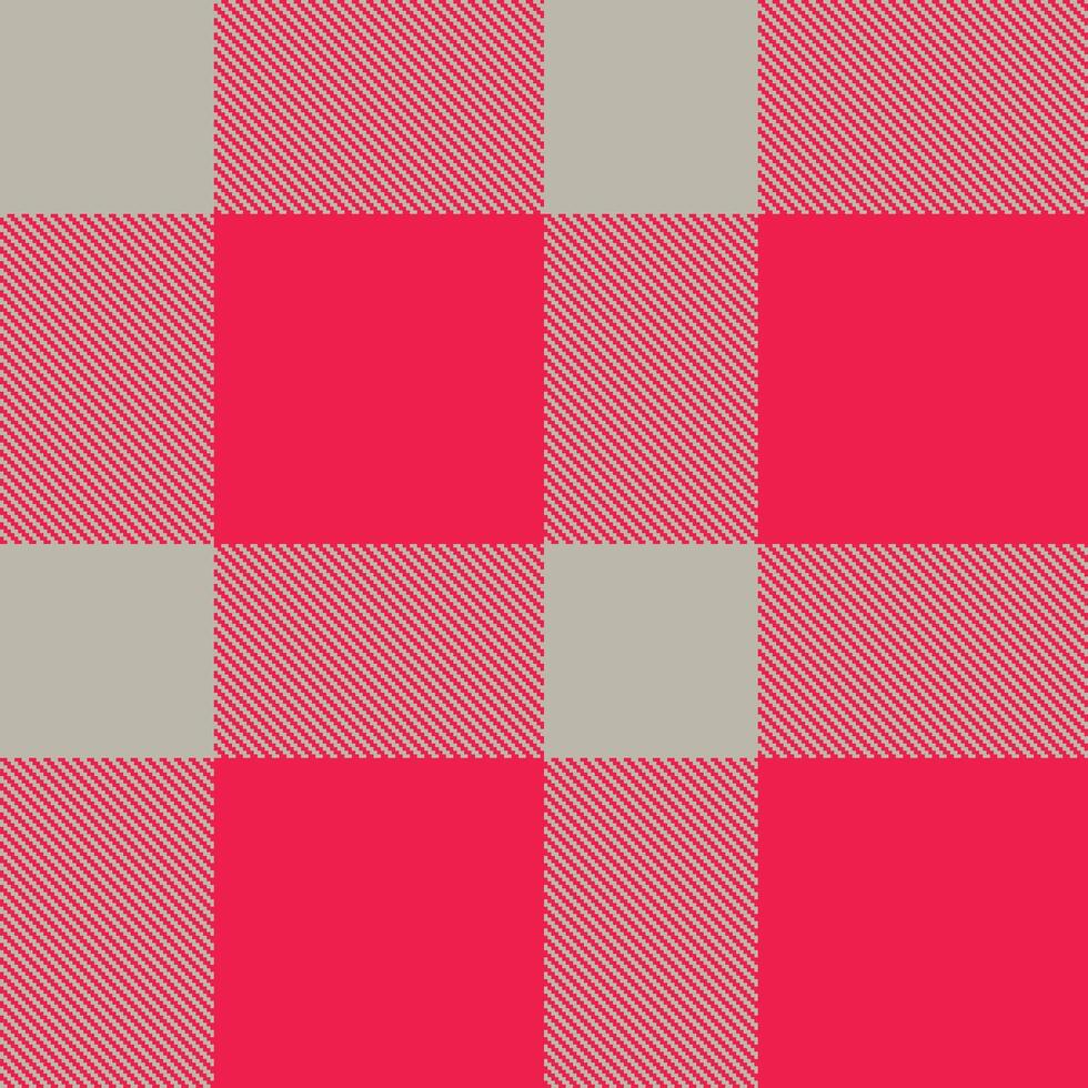 Modern Neon Greyish Seamless Tartan Textile Design vector