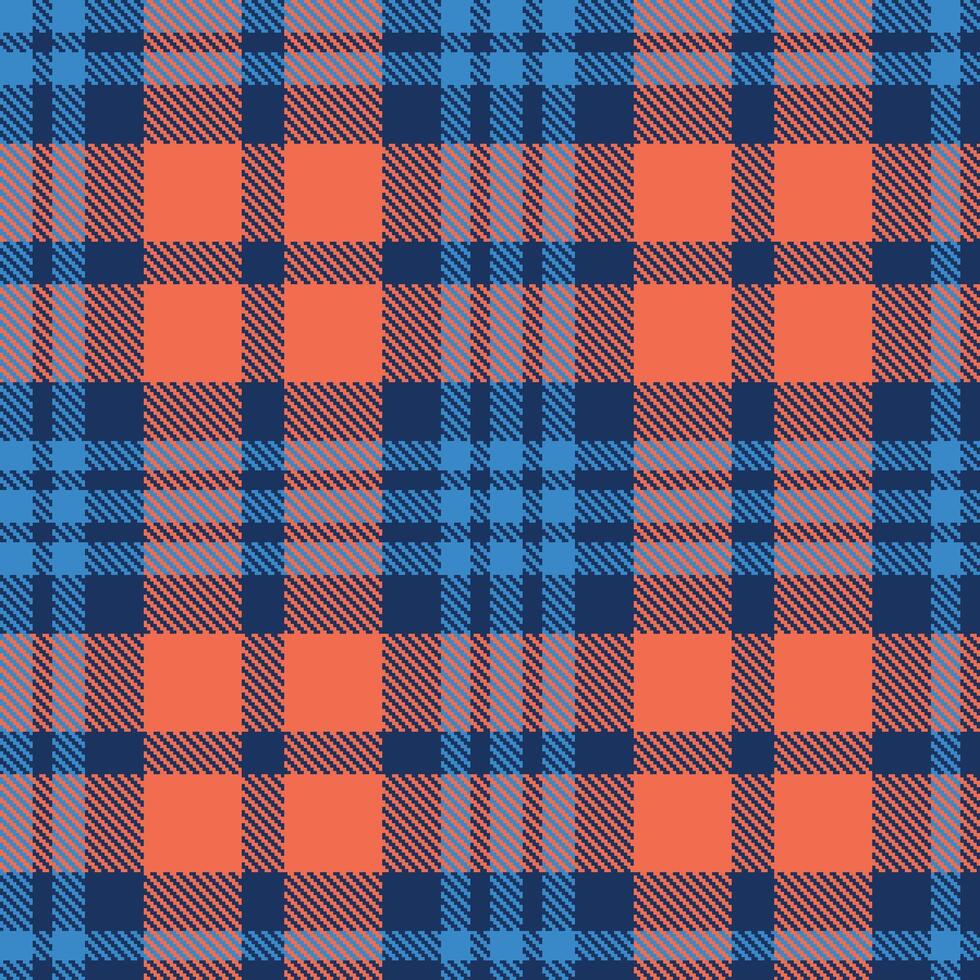 Modern Seamless Tartan in Soft Marine tones Textile Design vector