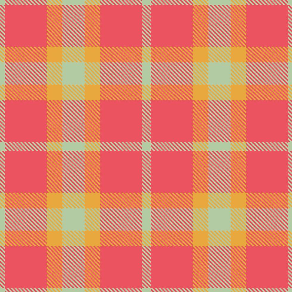 Modern Seamless Tartan in Dark Greenish Grey tones Textile Design vector