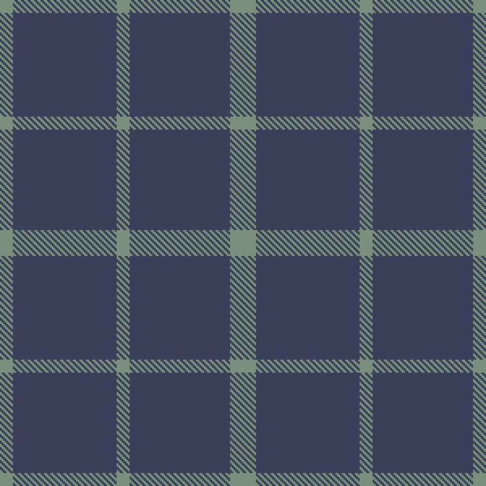 Modern Bright Green Grey Seamless Tartan Textile Design vector