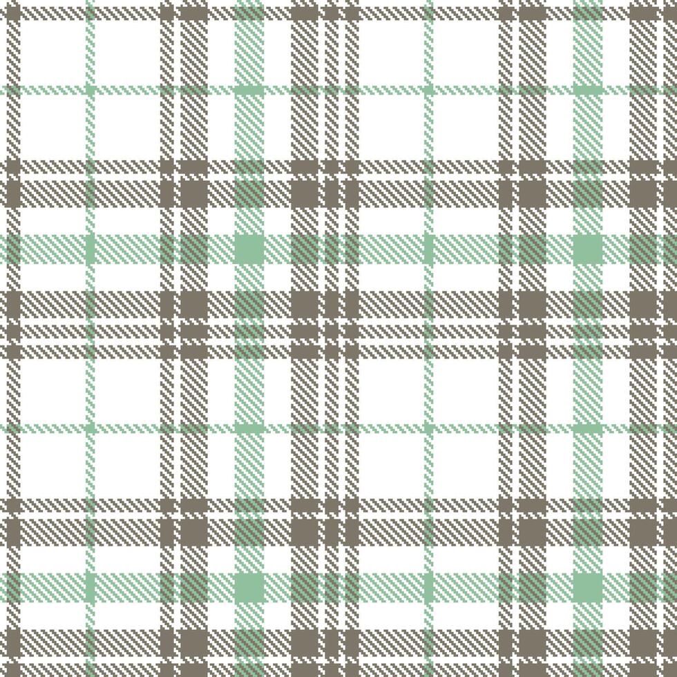 Modern Seamless Tartan in Neon White tones Textile Design Variant 1270 vector