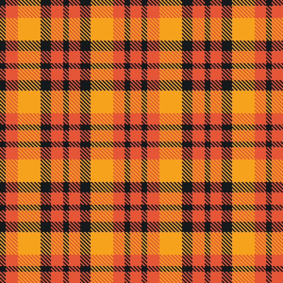 Modern Soft Almost Black Seamless Tartan Textile Design 386 vector