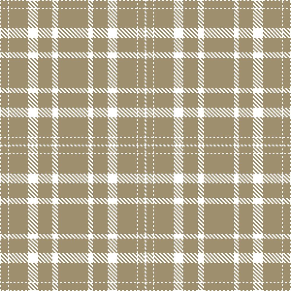 Modern Soft White Seamless Tartan Textile Design Variant 1329 vector