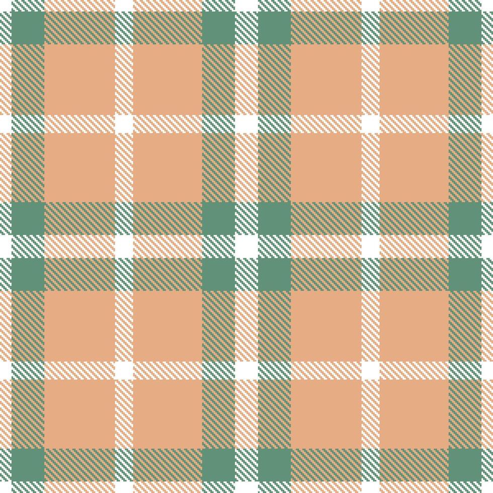 Modern Seamless Tartan in Vivid White tones Textile Design Variant 1335 vector