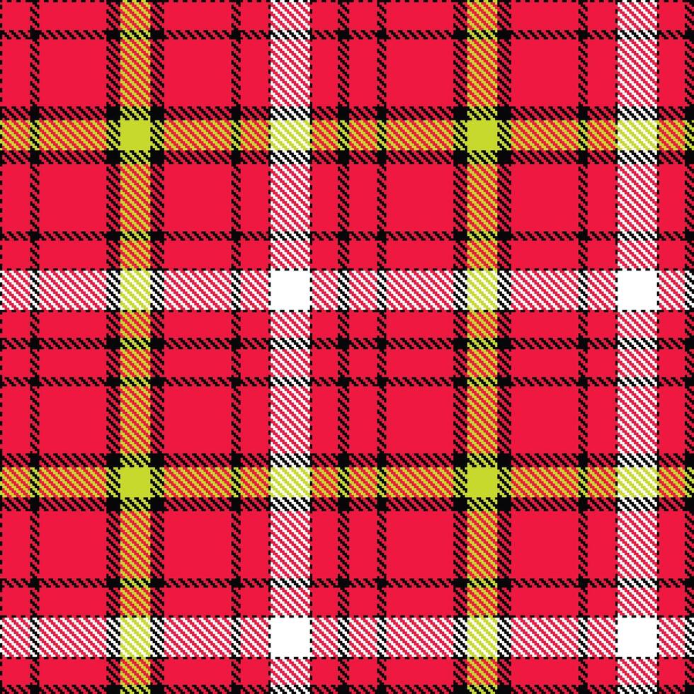Modern Seamless Tartan in Deep Black tones Textile Design vector