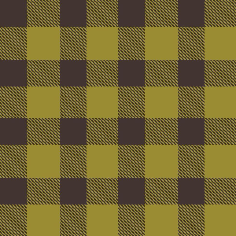 Modern Seamless Tartan in Warm Dark Grey tones Textile Design vector