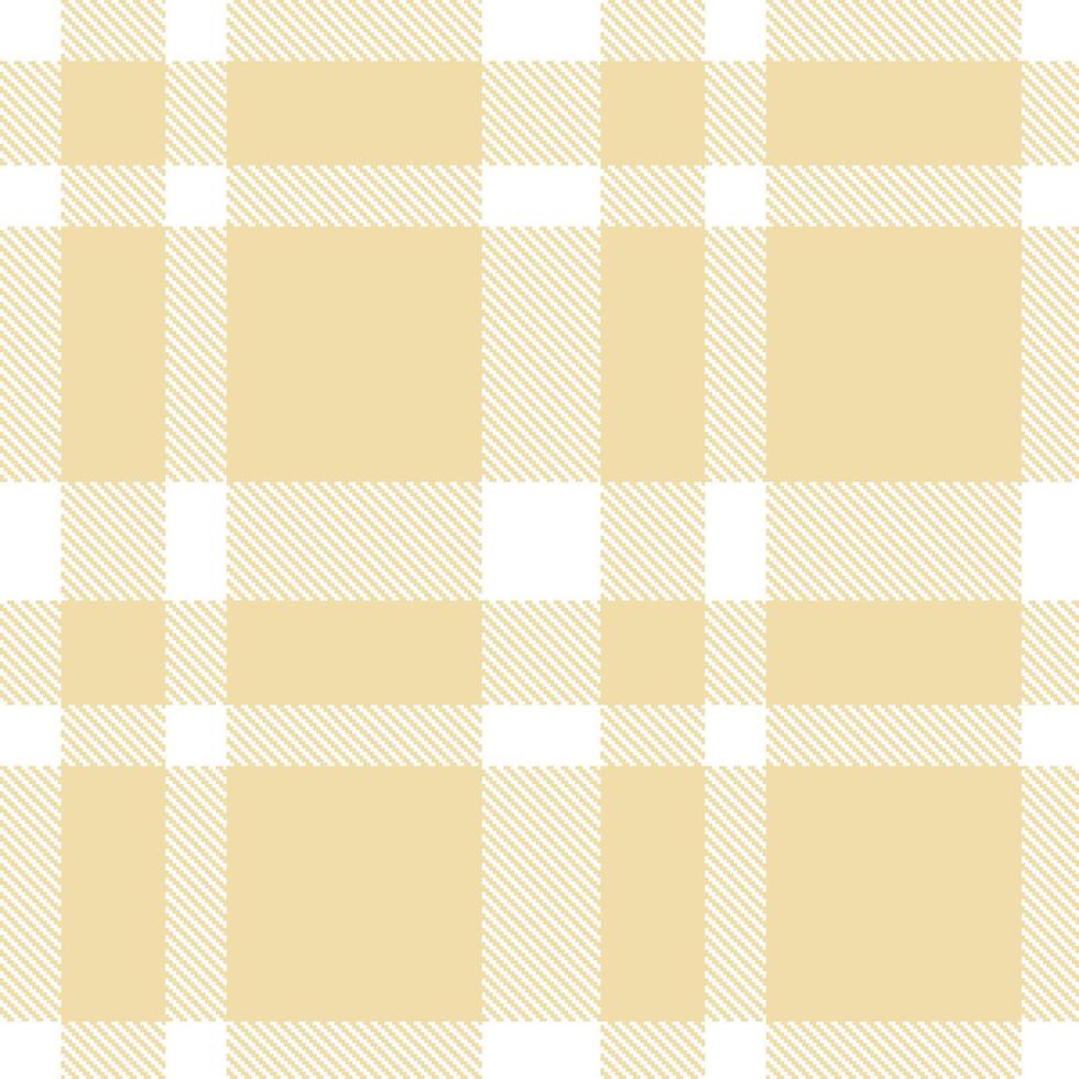 Modern Muted White Seamless Tartan Textile Design Variant 1485 vector