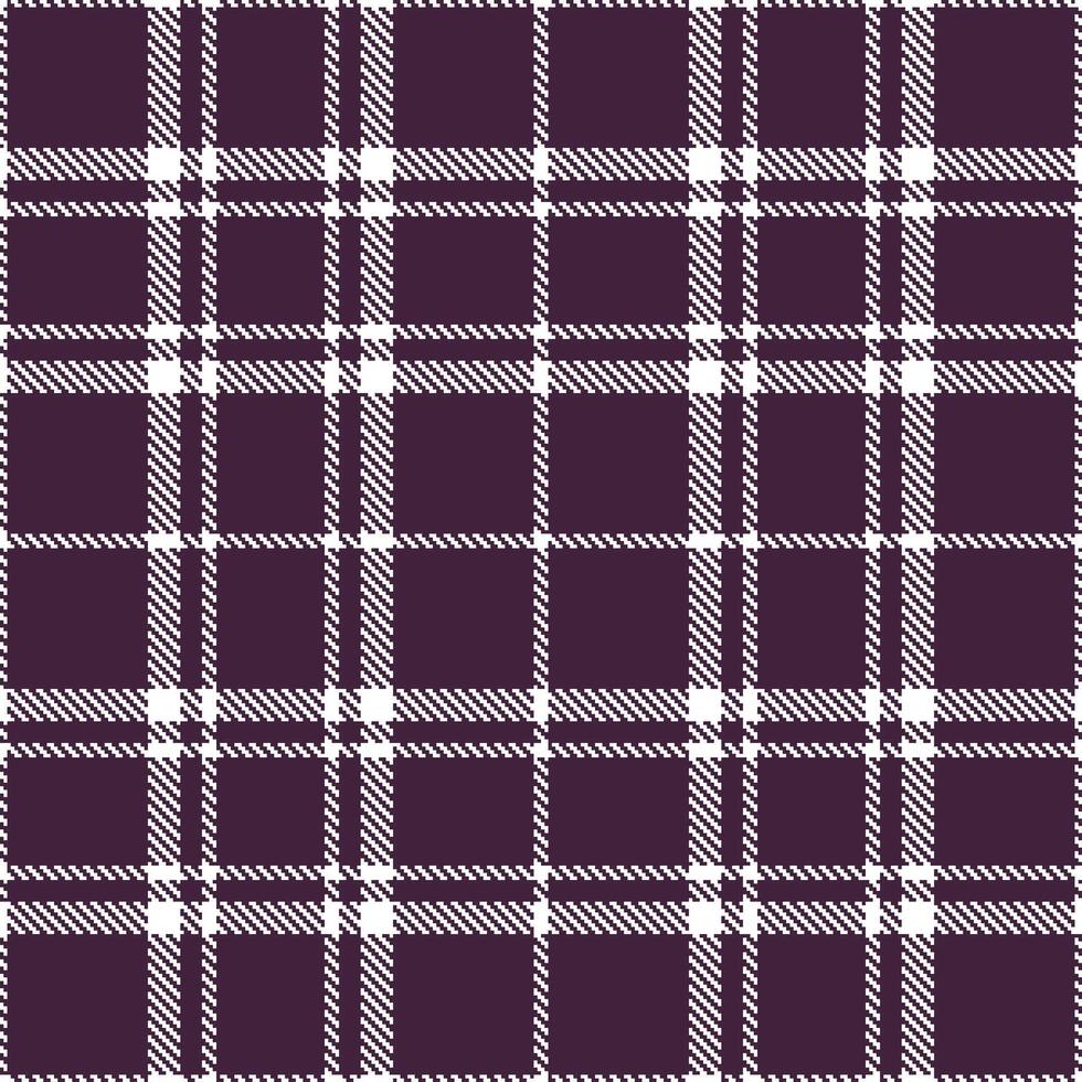 Modern Deep White Seamless Tartan Textile Design Variant 1507 vector