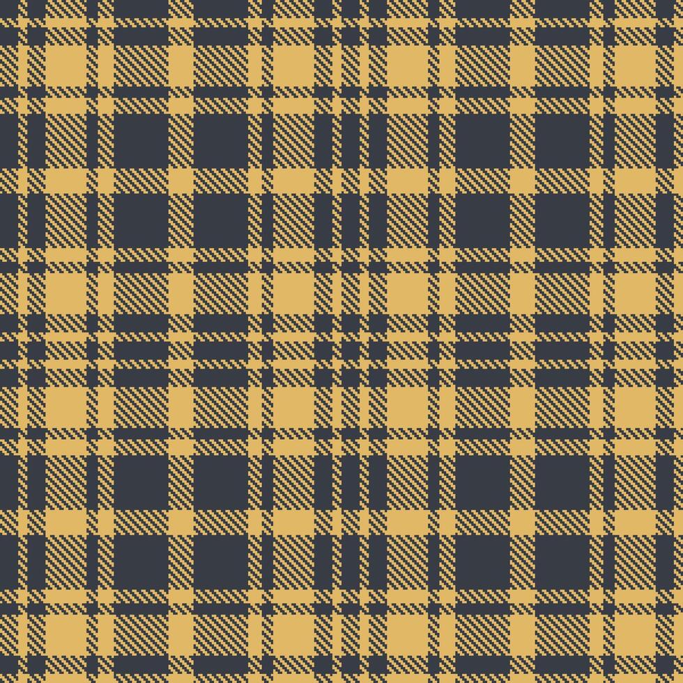 Pastel Charcoal Grey Seamless Tartan with Dusty Desert accents Textile Design vector