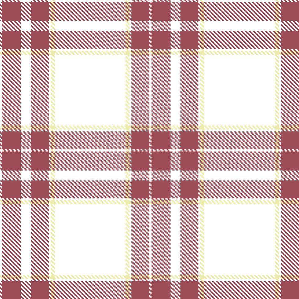 Modern Soft White Seamless Tartan Textile Design Variant 1559 vector