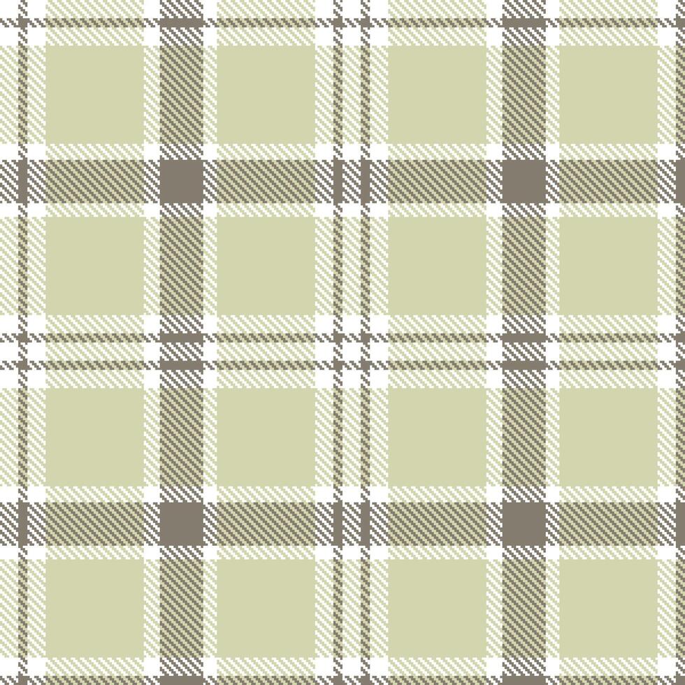 Modern Vivid White Seamless Tartan Textile Design Variant 1613 vector