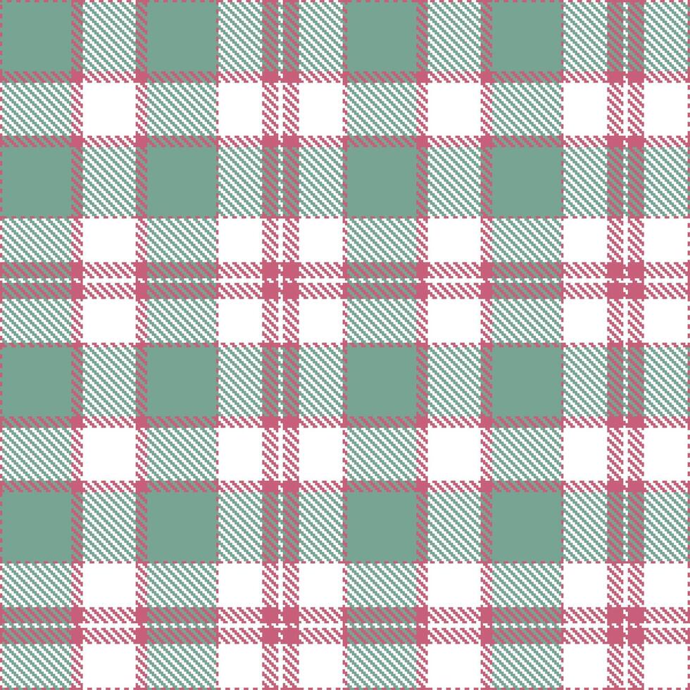 Modern Seamless Tartan in Smoky Rose tones Textile Design Variant 1624 vector