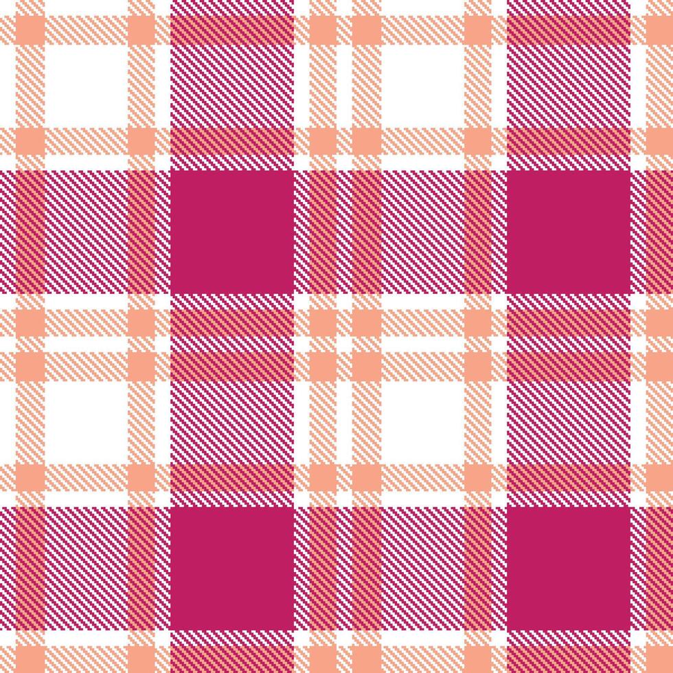 Modern Dusty White Seamless Tartan Textile Design Variant 1639 vector