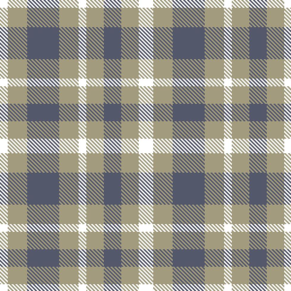 Modern Seamless Tartan in Neon Stone tones Textile Design vector