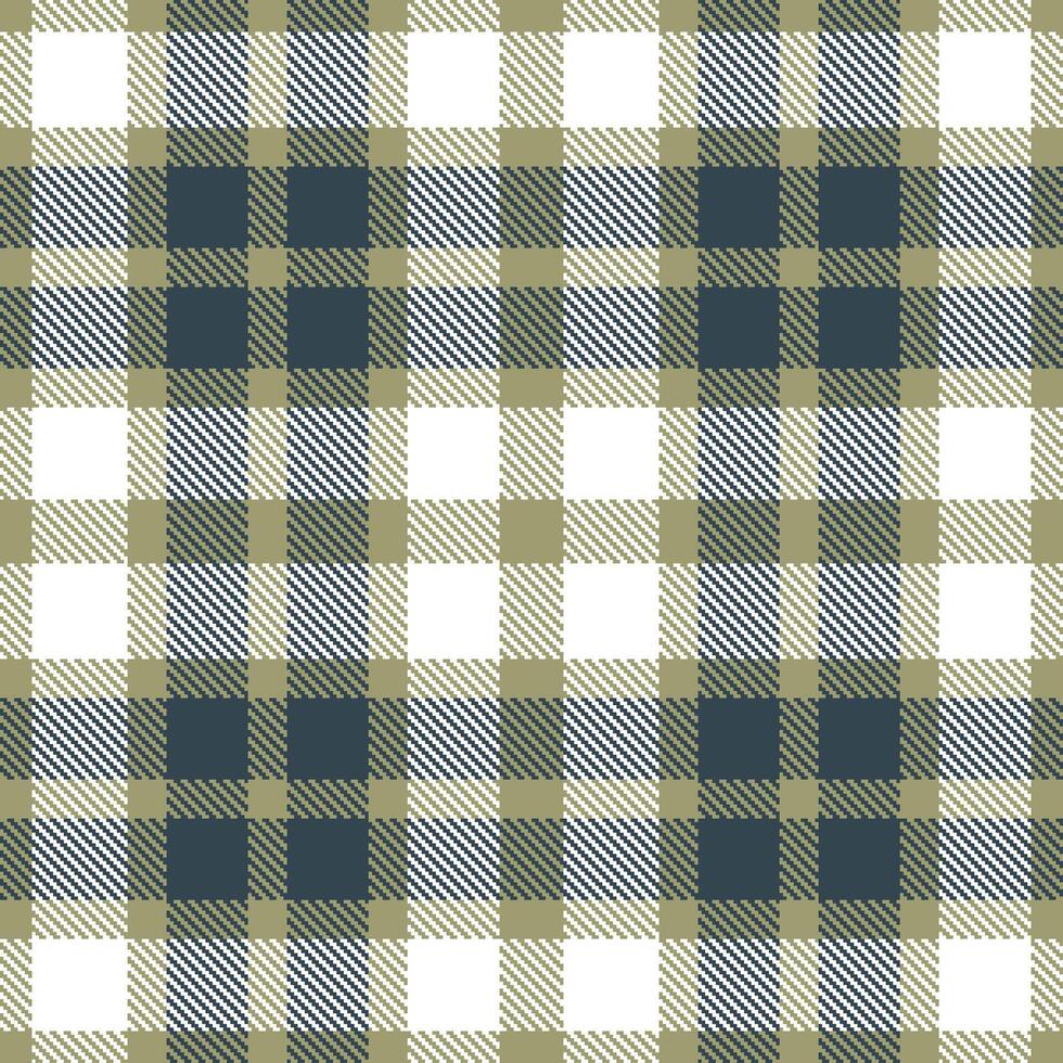 Modern Pale Stone Seamless Tartan Textile Design vector