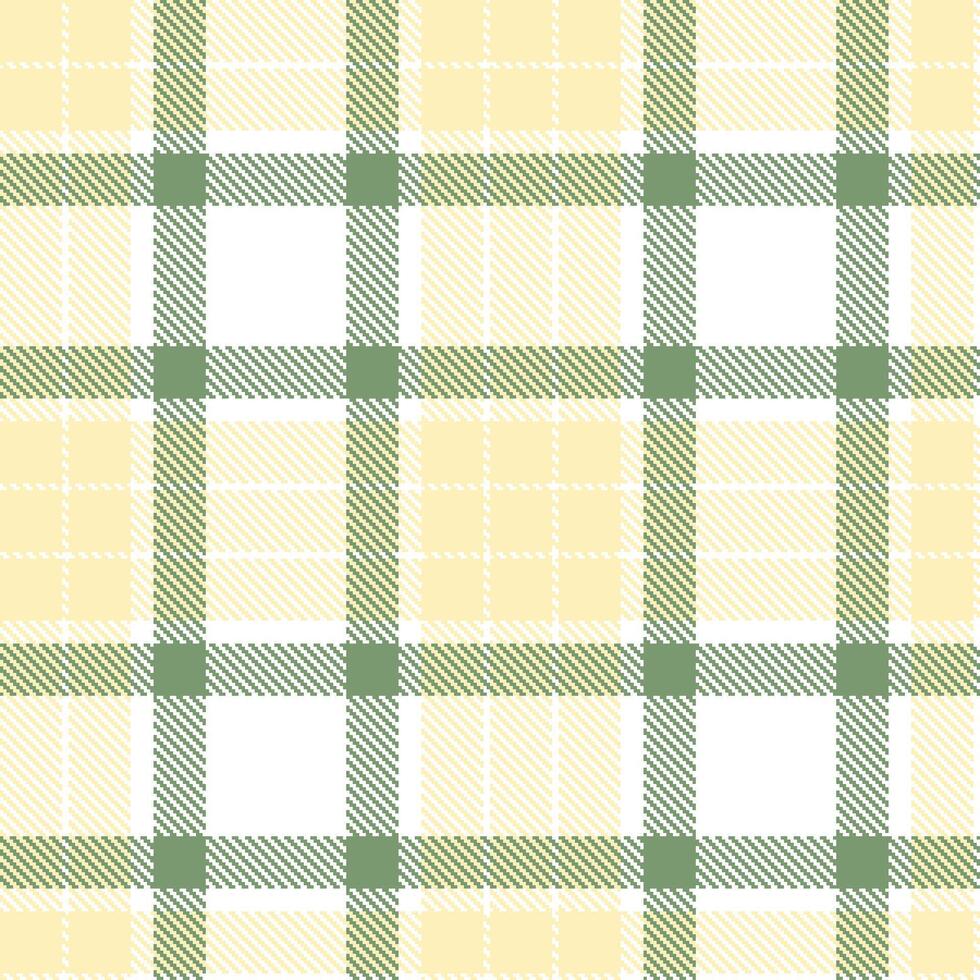 Modern Dark White Seamless Tartan Textile Design Variant 1746 vector