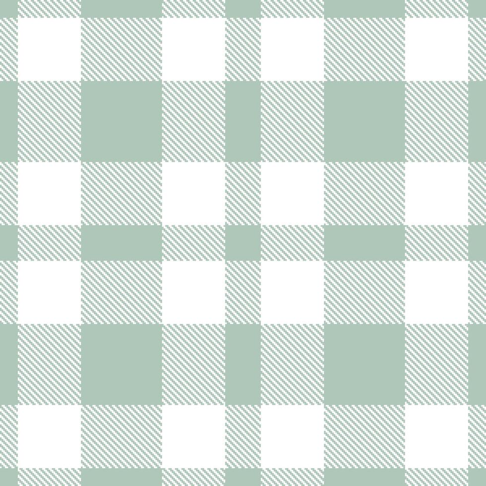 Modern Light Silver Seamless Tartan Textile Design 386 vector
