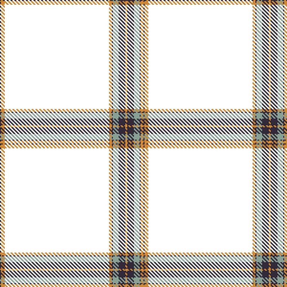 Modern Light Dark Seamless Tartan Textile Design Variant 1946 vector