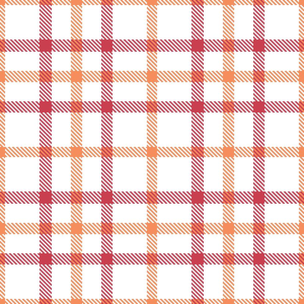 Modern Neon White Seamless Tartan Textile Design Variant 1966 vector