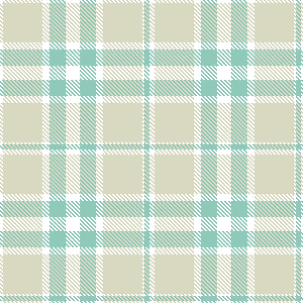 Modern Seamless Tartan in Light White tones Textile Design Variant 2016 vector