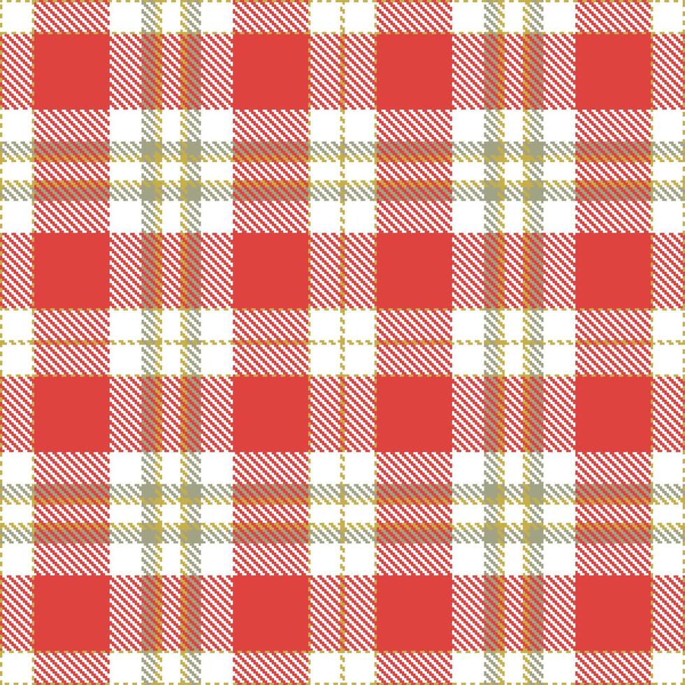 Modern Seamless Tartan in Dark Desert tones Textile Design vector