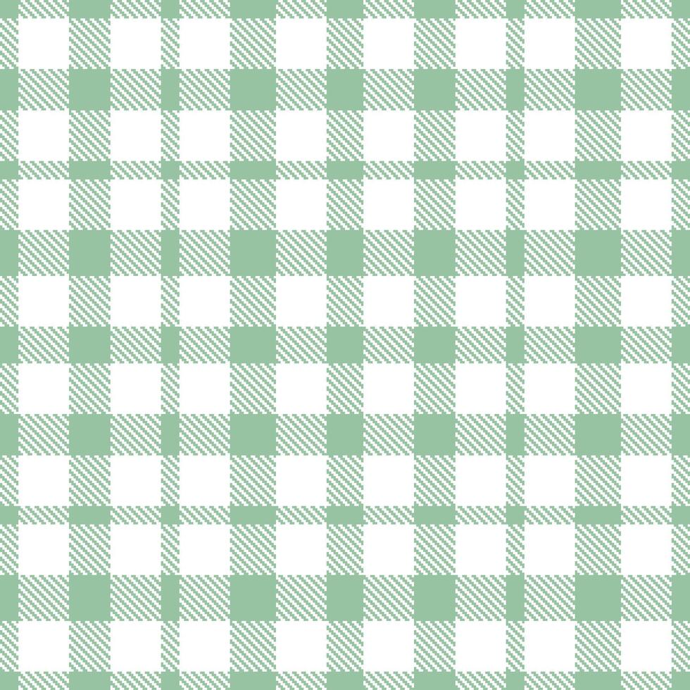 Modern Neon Greenish Grey Seamless Tartan Textile Design Variant 2141 vector