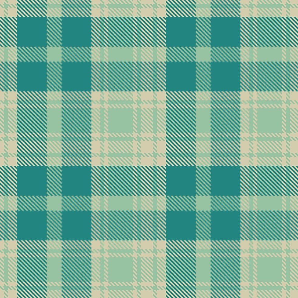 Modern Seamless Tartan in Rich Beige tones Textile Design Variant 2142 vector