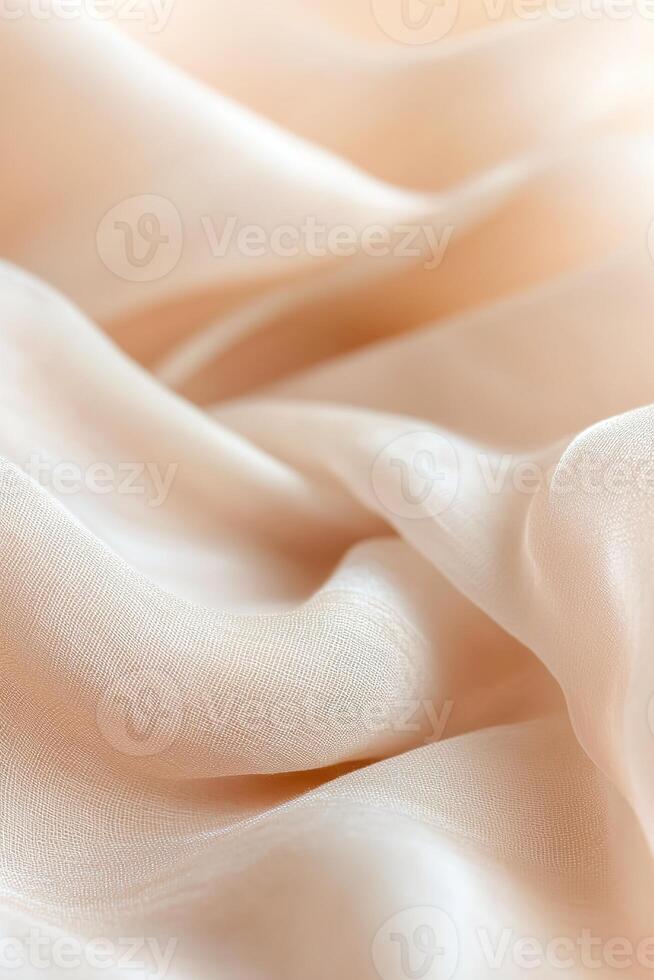 This artwork features a soft abstraction of woven linen in warm beige tones. The textured footer seamlessly transitions into a neutral background, creating an inviting space for branding photo