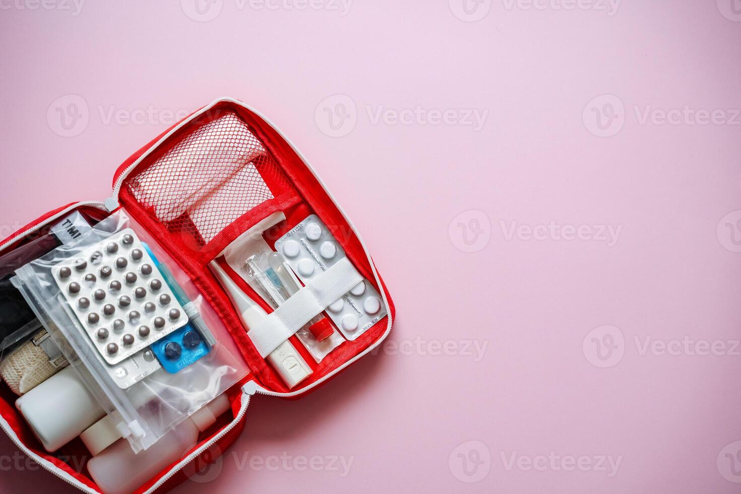 A WellStocked First Aid Kit Essential Items for Ensuring Safety at Home and While Traveling to Protect Your Health and Provide Effective Treatment and Wellness Solutions photo