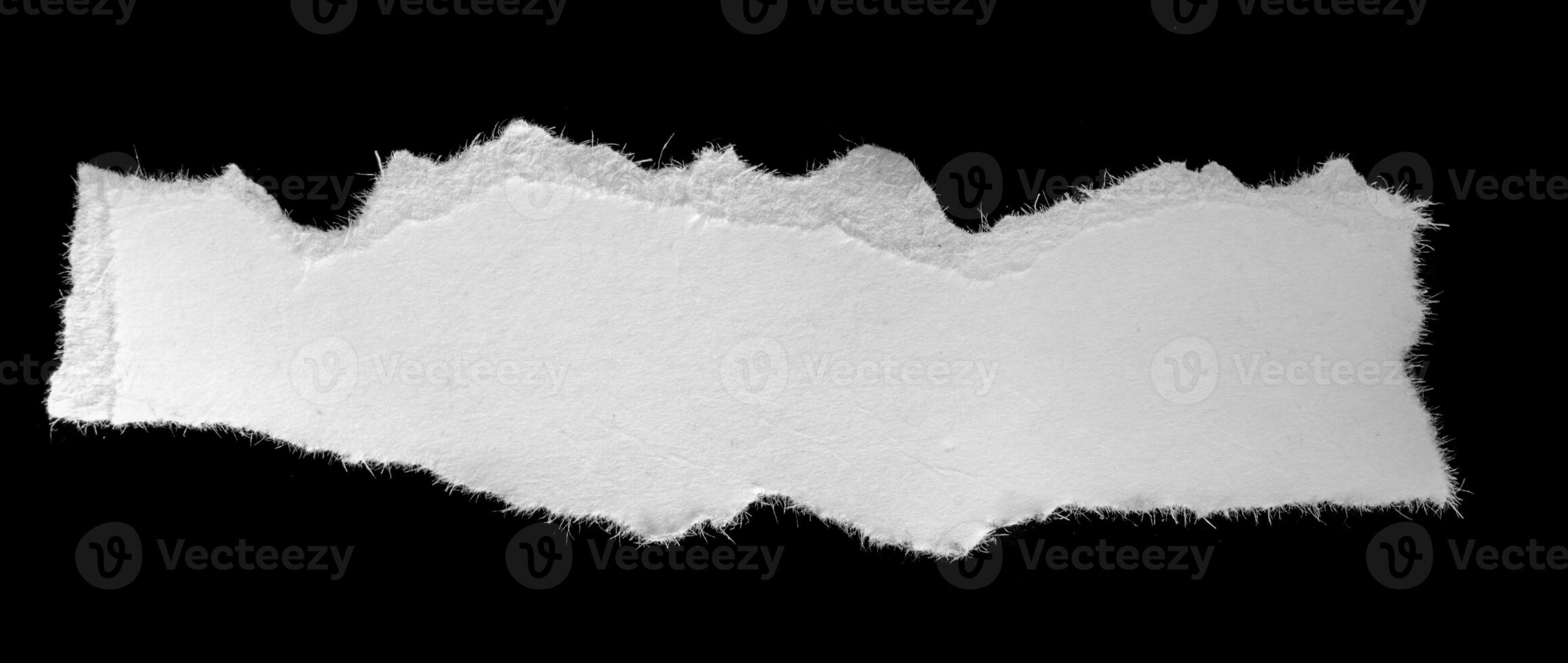 white piece of paper isolated background. photo