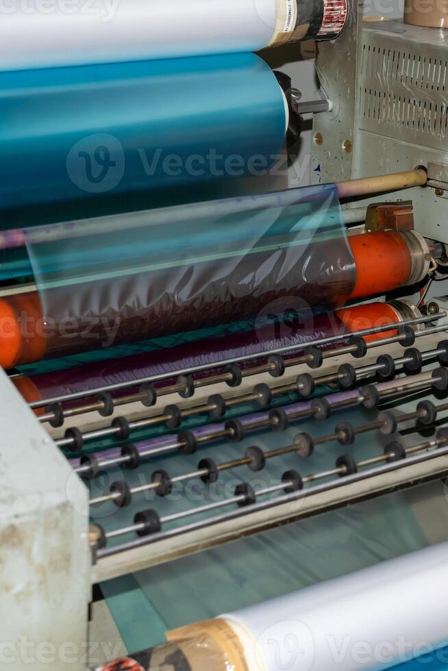 printed circuit board foiling machine with visible details photo