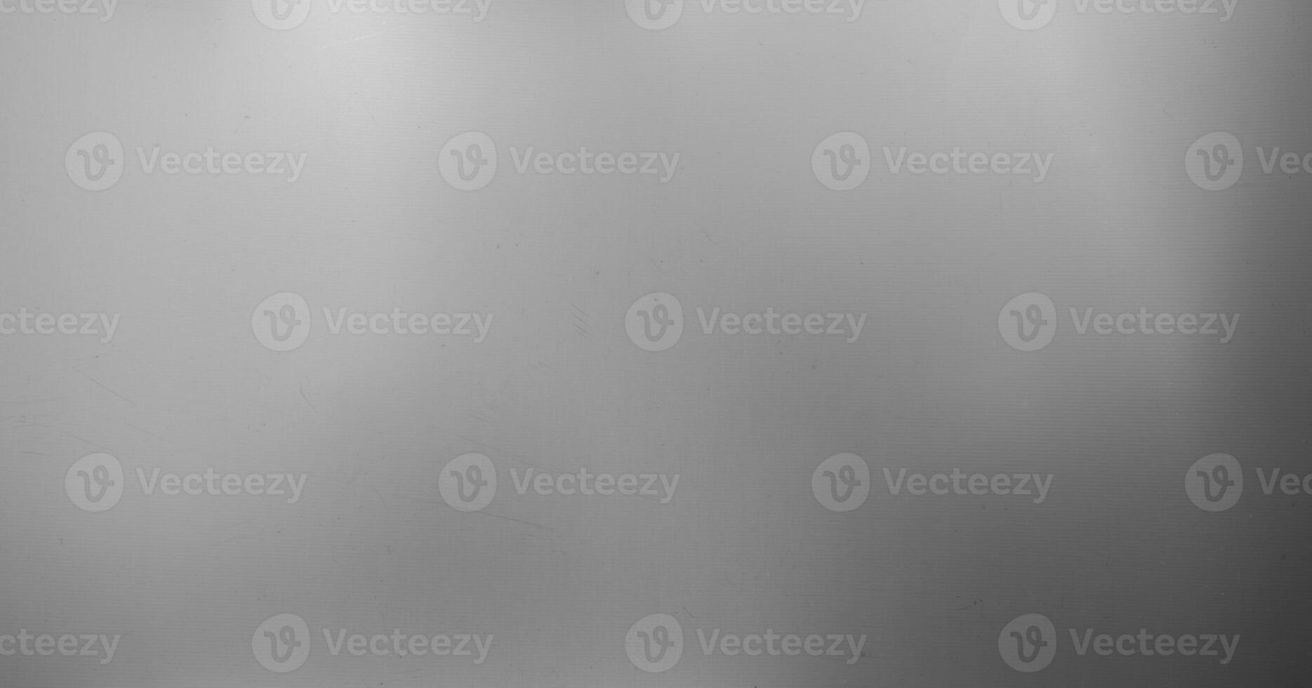 silver steel plate with light reflections. photo