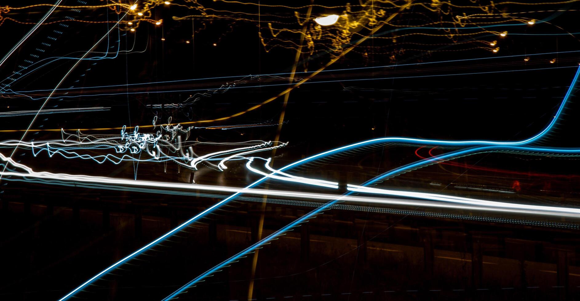 colored lines on a black background. textura photo