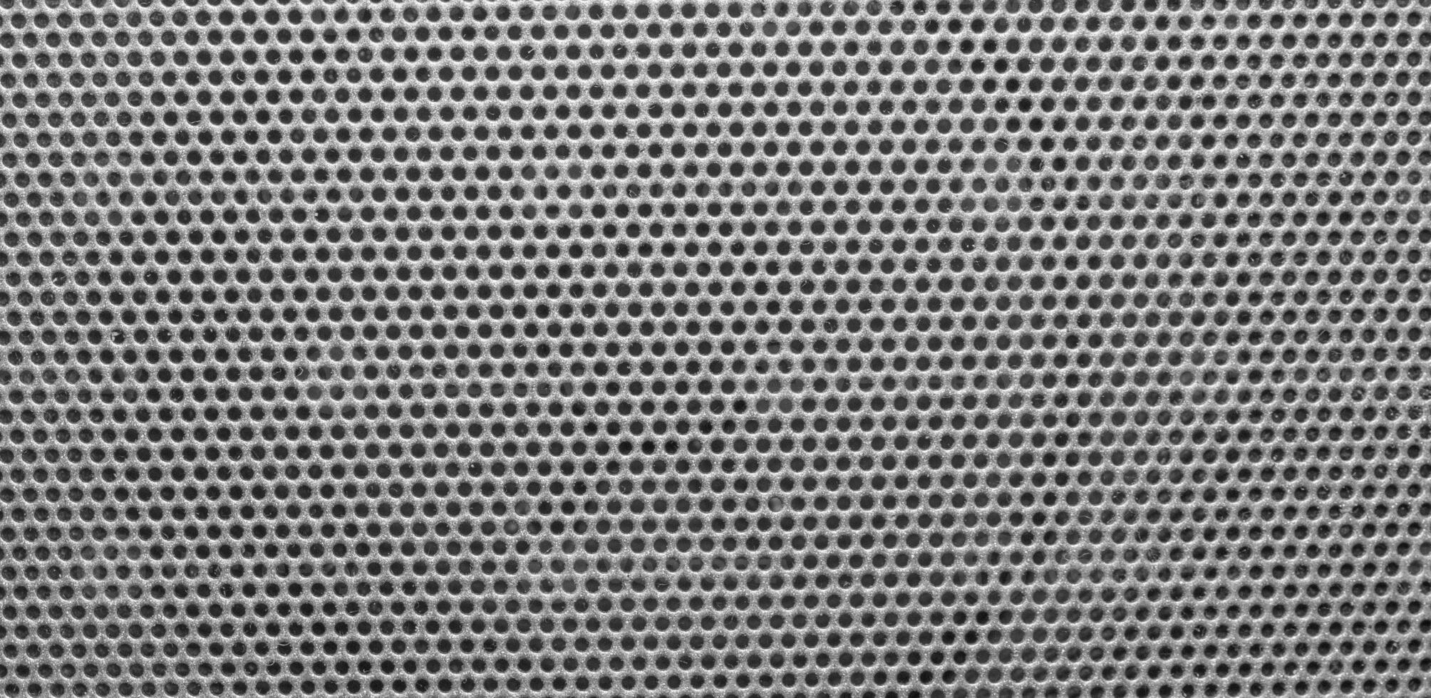 Closeup of a metal grid. background photo