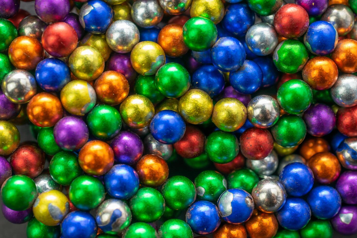 colored balls with visible details. background or texture photo