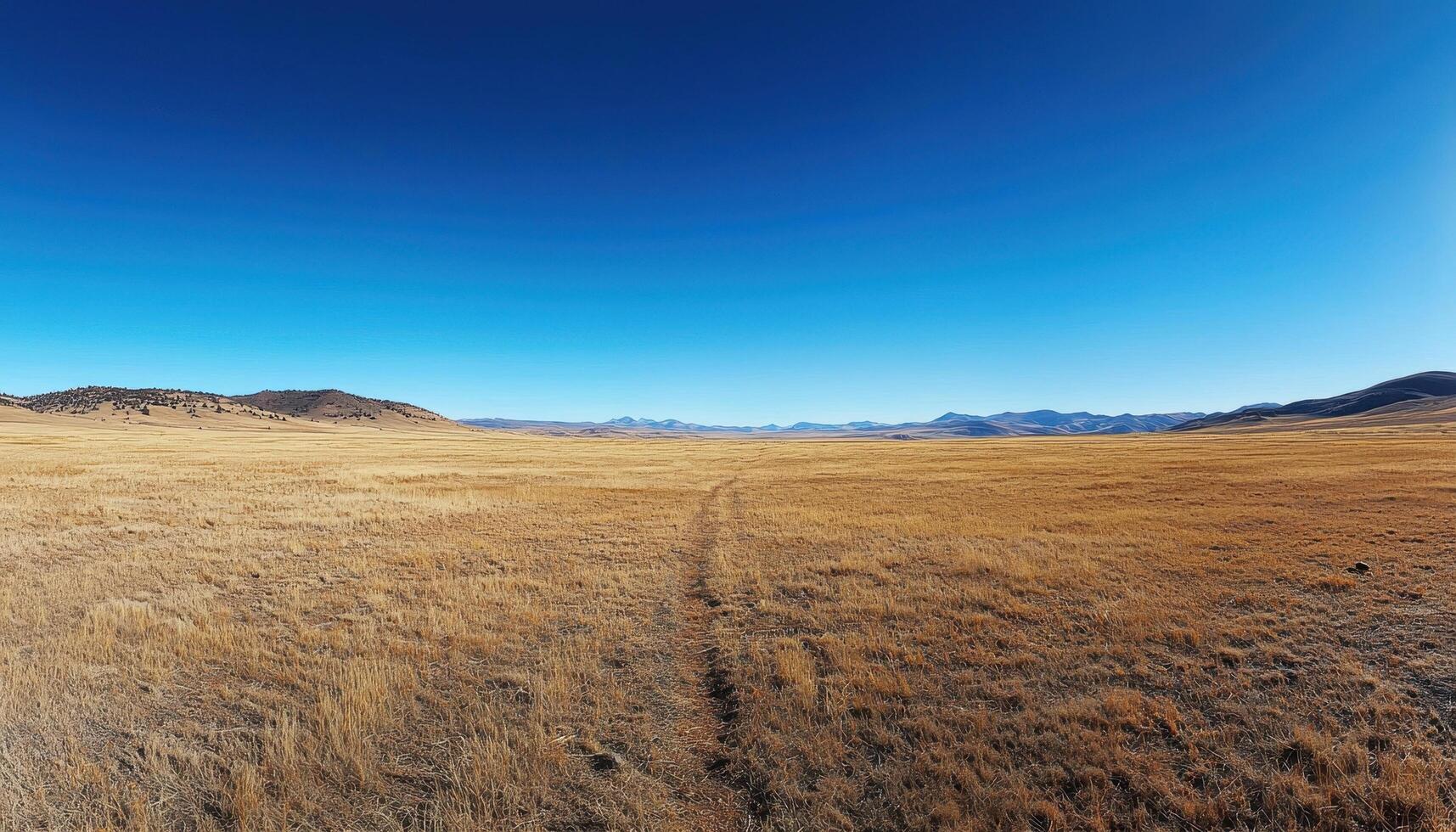 Stunning Nature Landscape Open Field Background Copyspace Bright Sky Outdoor Viewpoint photo